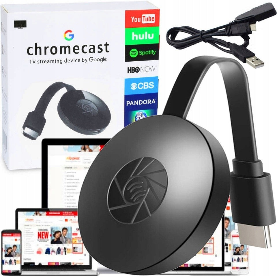 ADAPTER G2 HDMI WIFI CHROMECAST STREAM HD WECAST WIRELESS MIRRORSCREEN