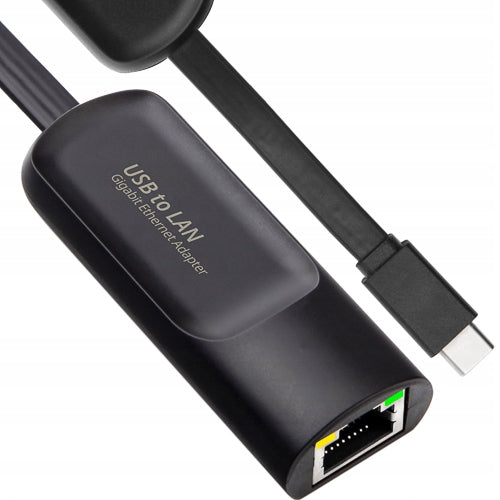 ADAPTER GIGABIT NETWORK ADAPTER LAN RJ45 1000Mb 1Gb USB TYPE C Packaging status original