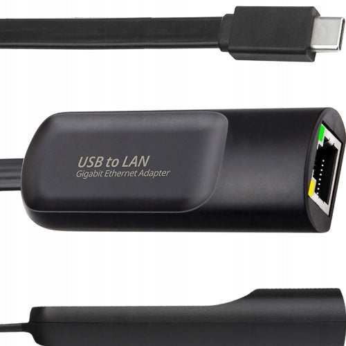 ADAPTER GIGABIT NETWORK ADAPTER LAN RJ45 1000Mb 1Gb USB TYPE C