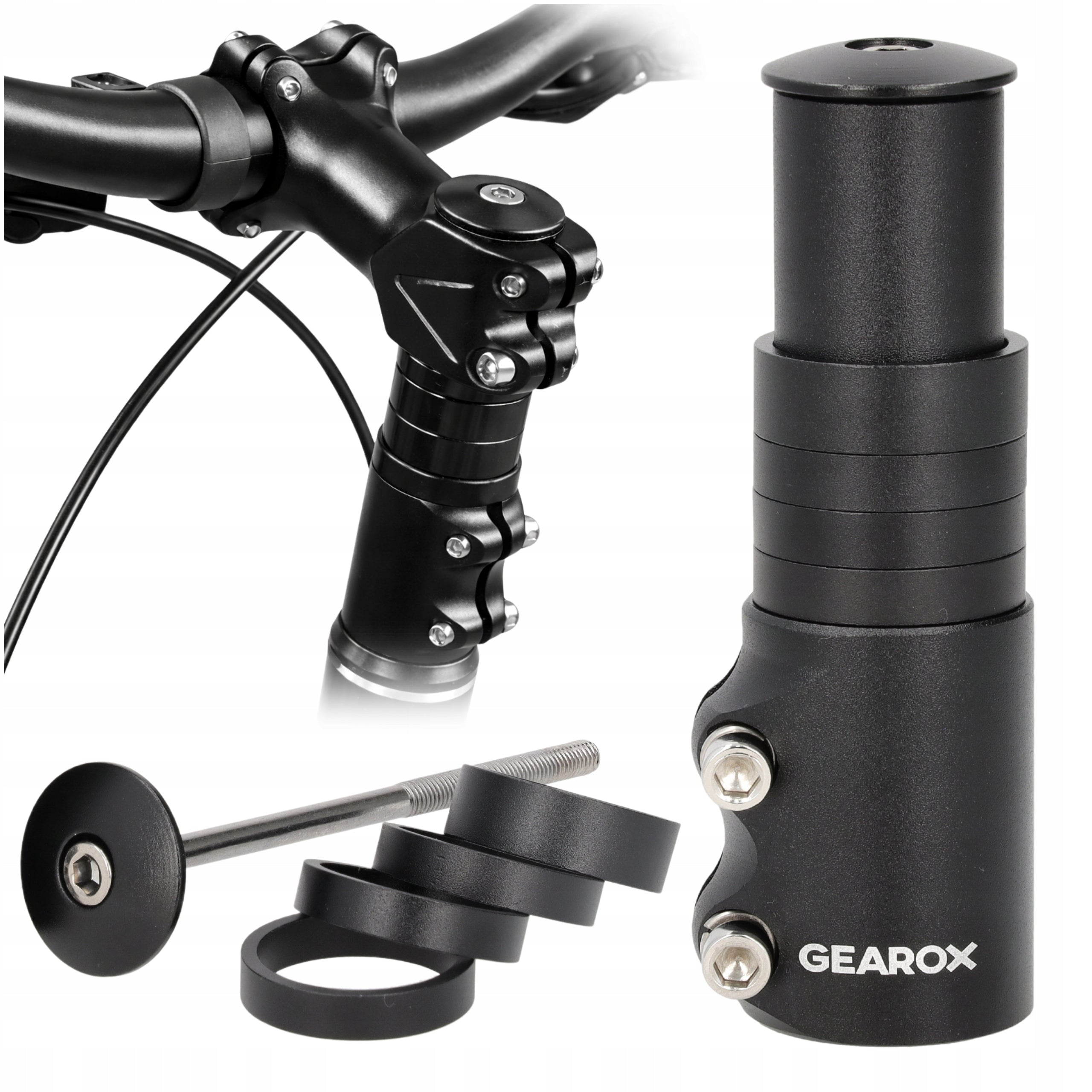 ADAPTER HANDLEBAR BRACKET EXTENSION A-HEAD FOR BICYCLE EXTENSION CABLE GEAROX
