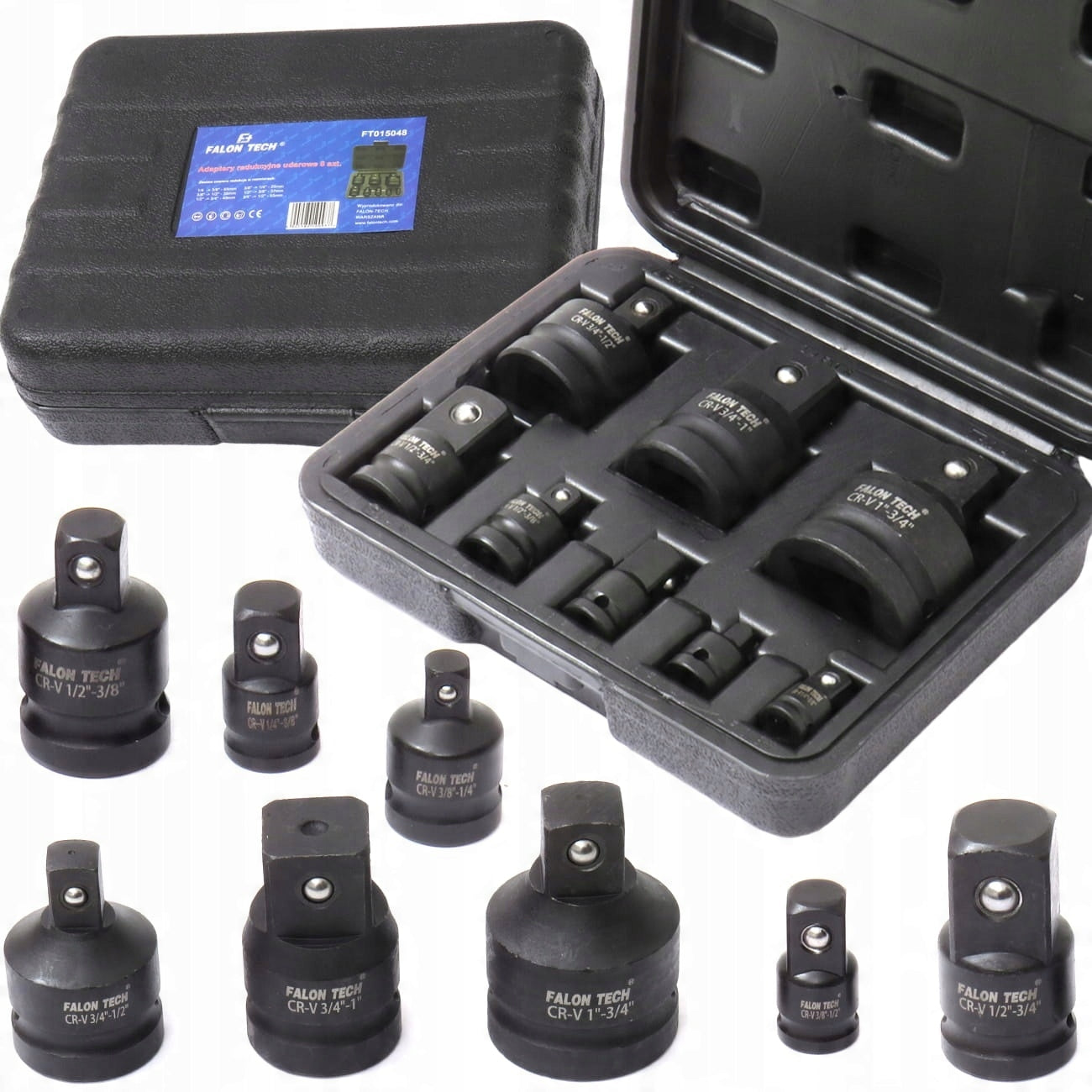 ADAPTER IMPACT REDUCTION KEY 1/2 3/4 3/8 1/2 1/4