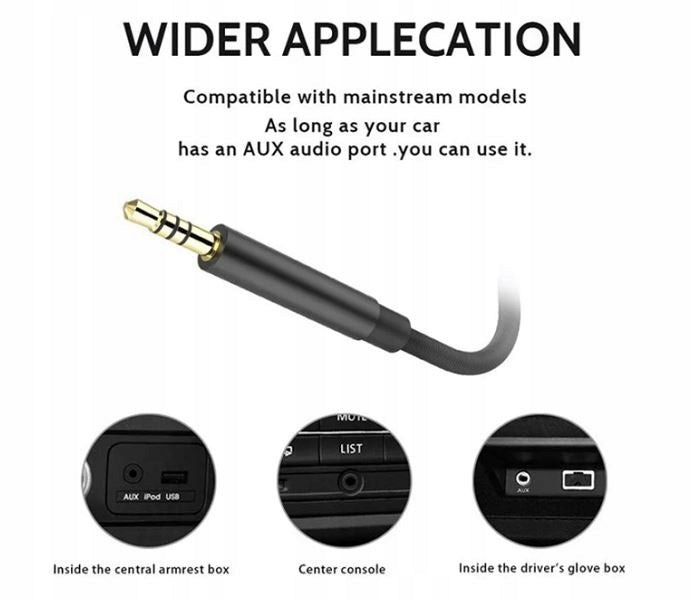 Kabelis Joyroom stereo audio AUX cable 3,5 mm mini jack - USB Type C for smartphone, 1 m (SY-A03)