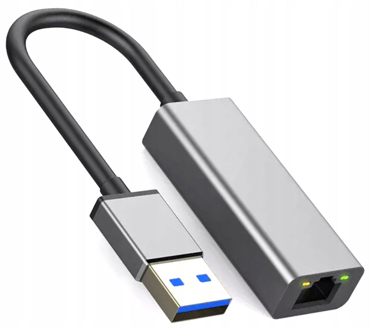 ADAPTER USB 3.0 RJ45 ETHERNET LAN ADAPTER 1000Mb CABLE