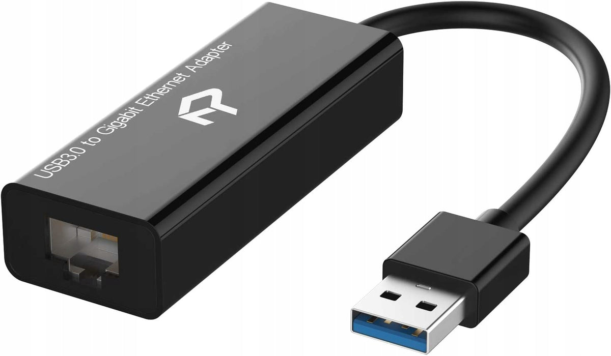 ADAPTER USB3.0-ETHERNET RJ45 BLACK