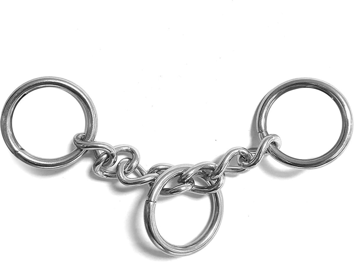 ADAPTER ZUGSTOPP STAINLESS STEEL 140MM COLLAR LEASH RETRIEVER DIY