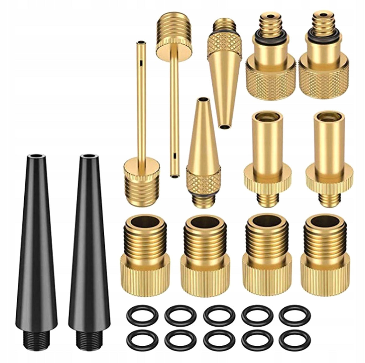 ADAPTERS FOR PUMPING VALVES FV DV AV SV PRESTA NEEDLE BALL SHOCK ABSORBERS Packaging status original