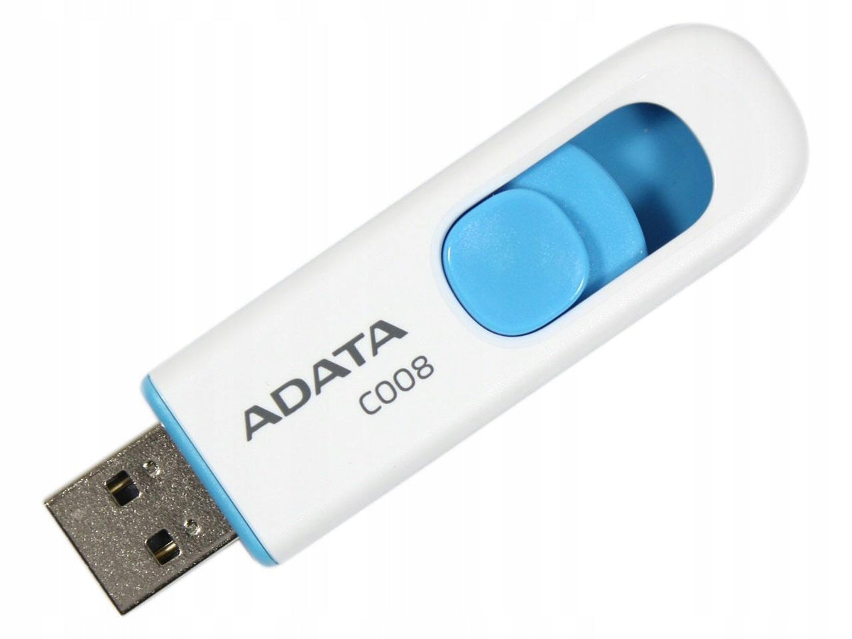 ADATA C008 32 GB USB 2.0 white flash drive