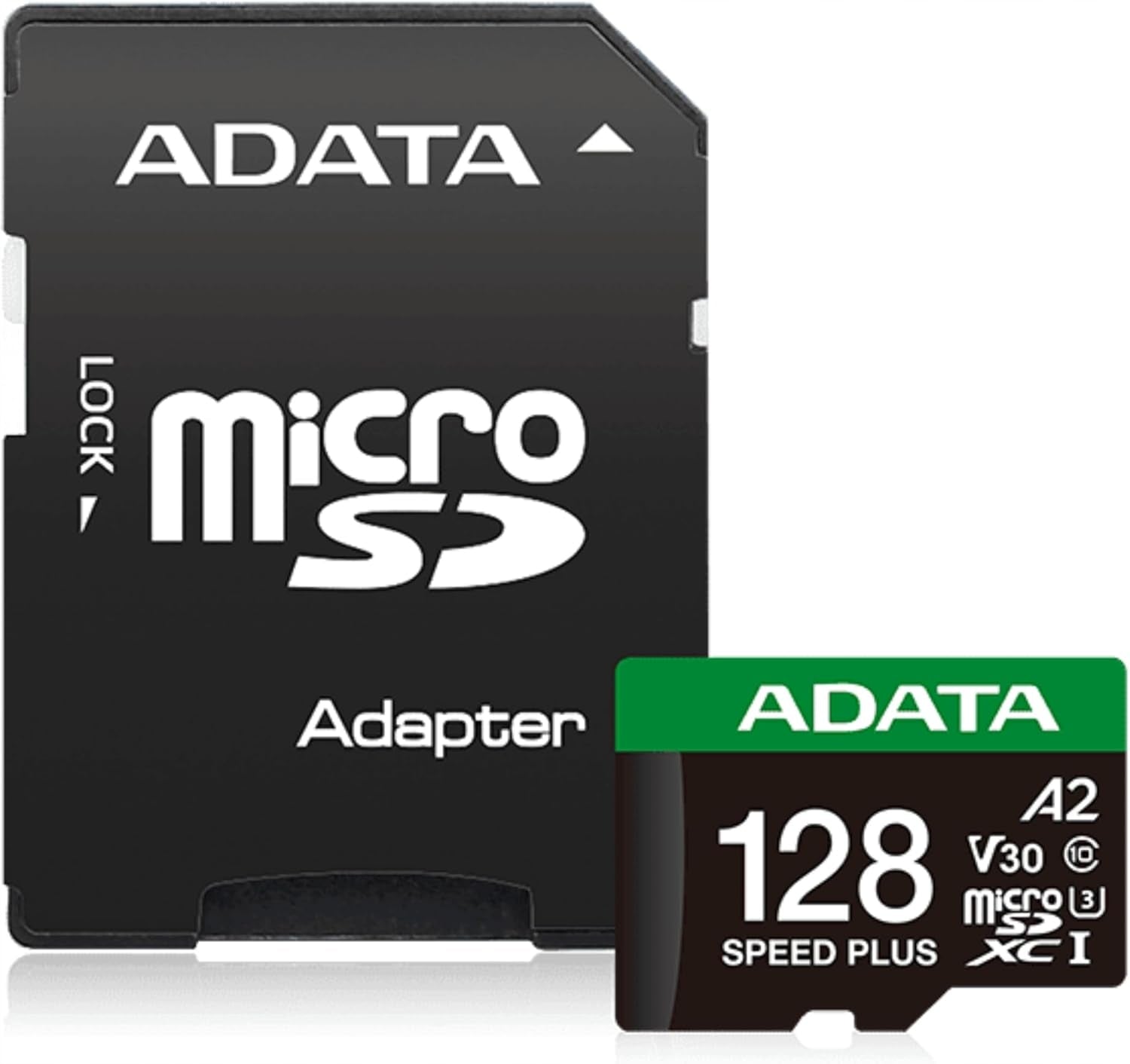ADATA UD128GUI3V30A2SP-RA1 memory card Speed Plus 128GB microSD SDXC Packaging status original