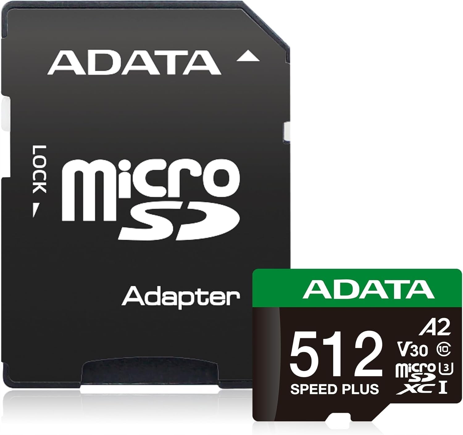 ADATA UD512GUI3V30A2SP-RA1 memory card Speed Plus 512GB microSD SDXC Packaging status original