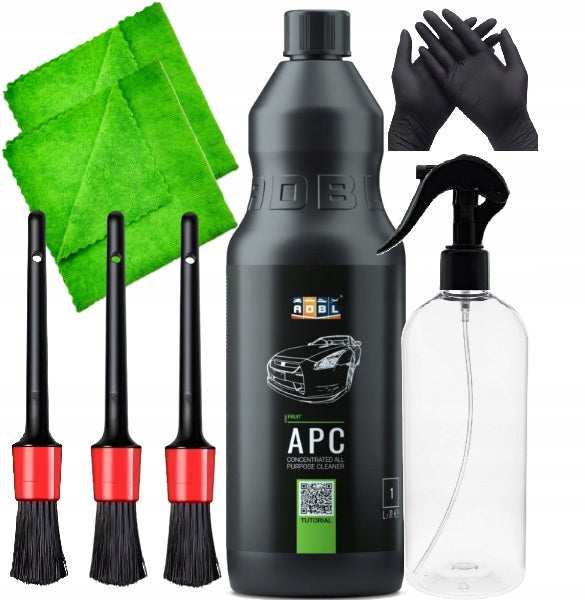 ADBL APC UNIVERSAL Cleaner for various surfaces 1L + BRUSHES