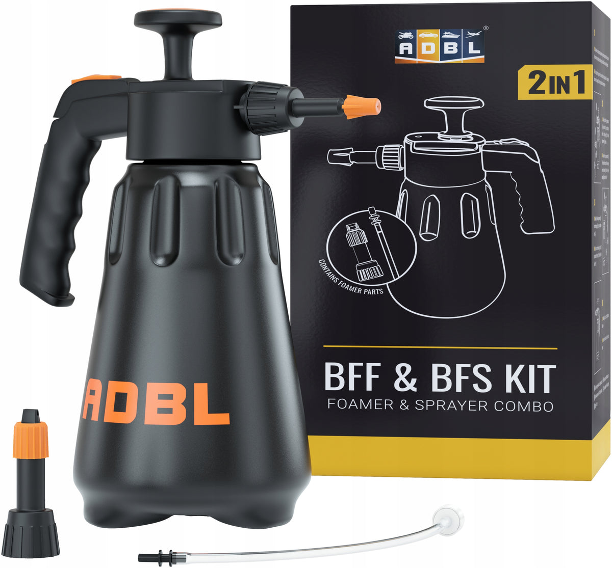 ADBL BFF BFS KIT 2L MANUAL FOAMER + PRESSURE SPRAYER SET