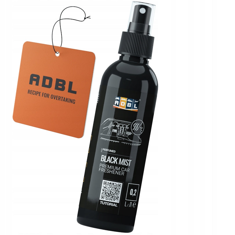 ADBL Black Mist 200ml + Pendant Scent of Men's Perfumes for Car