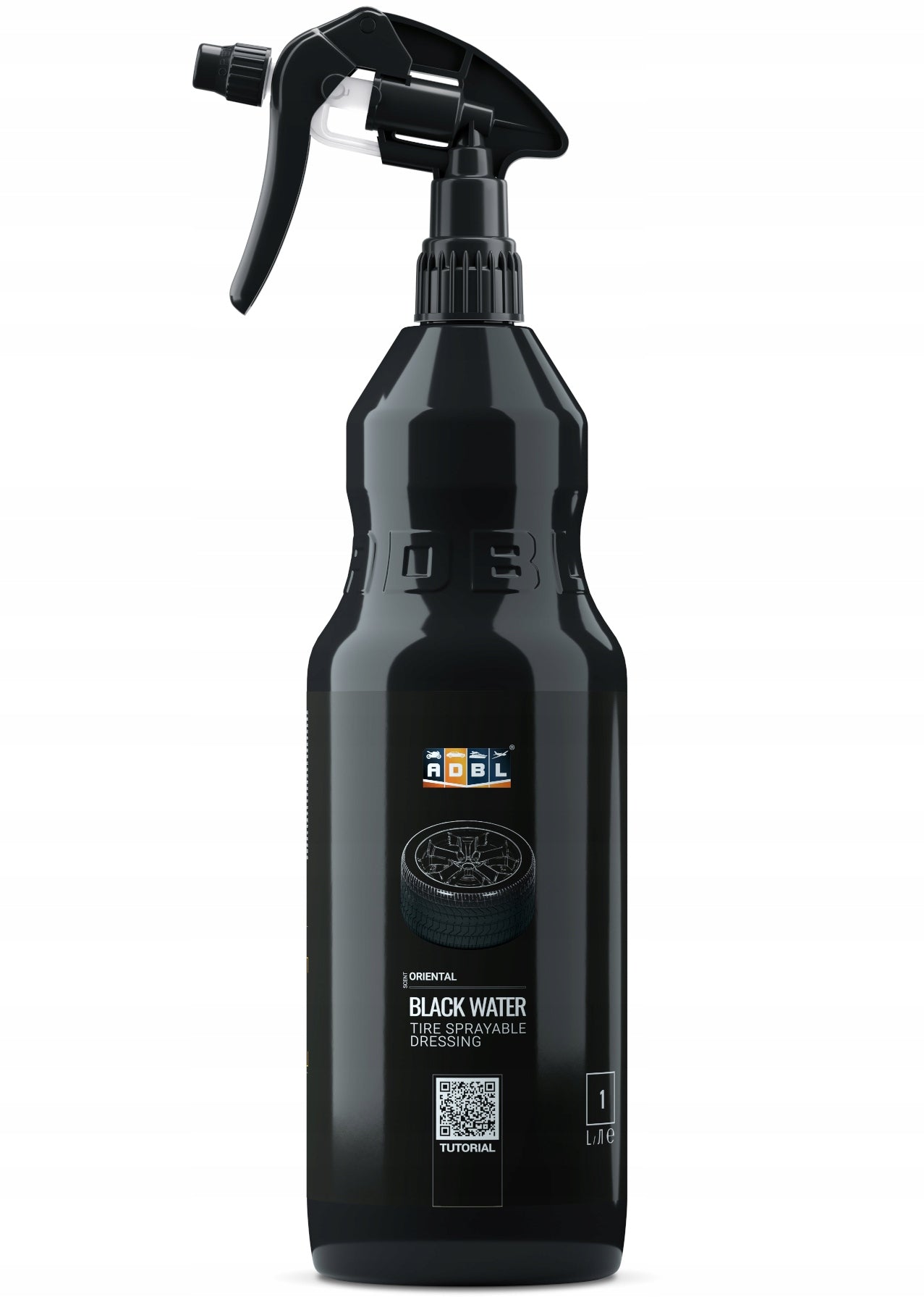 ADBL Black Water Dressing For Tyres Rubber Protection Gloss 1L Manufacturer's catalog number ADB000141