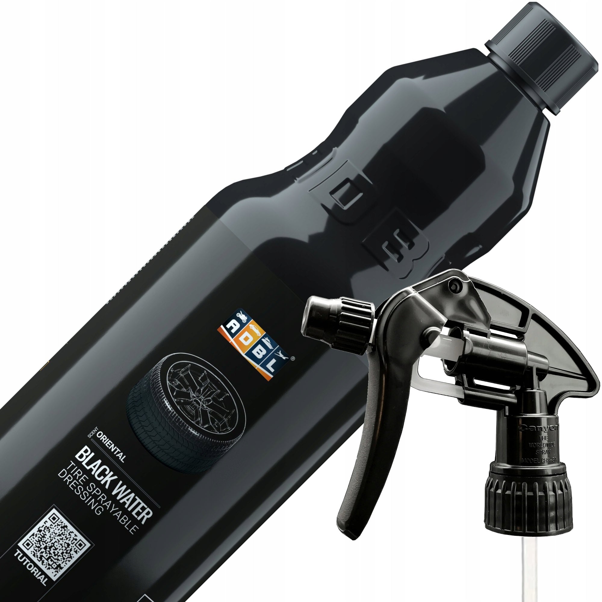 ADBL Black Water Dressing For Tyres Rubber Protection Gloss 1L