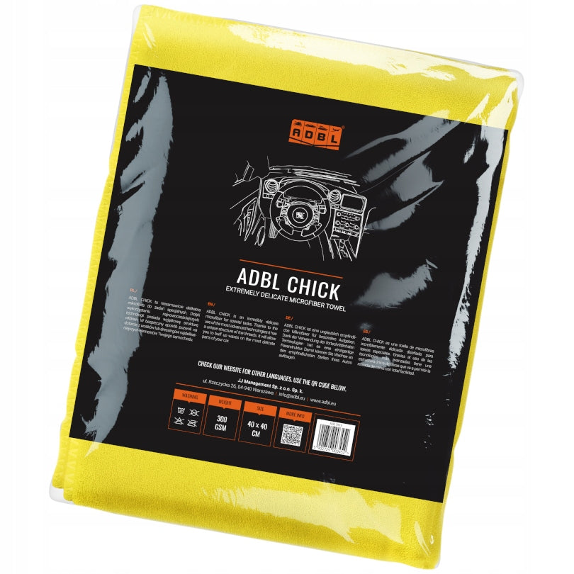 ADBL Chick Delicate Microfiber Cloth For Interior Varnish QD Waxes