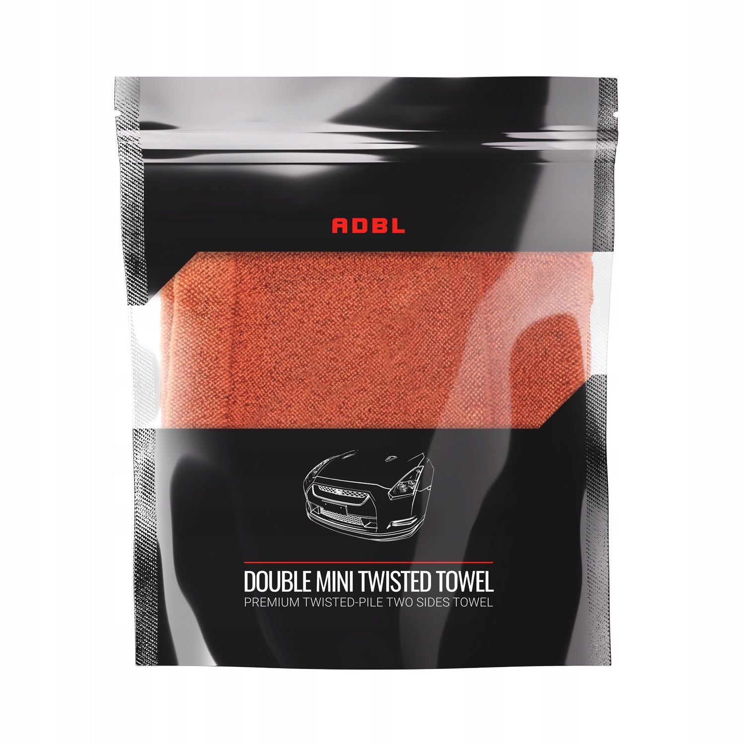 ADBL Double Mini Twisted Towel - Cleaning and Polishing Towel