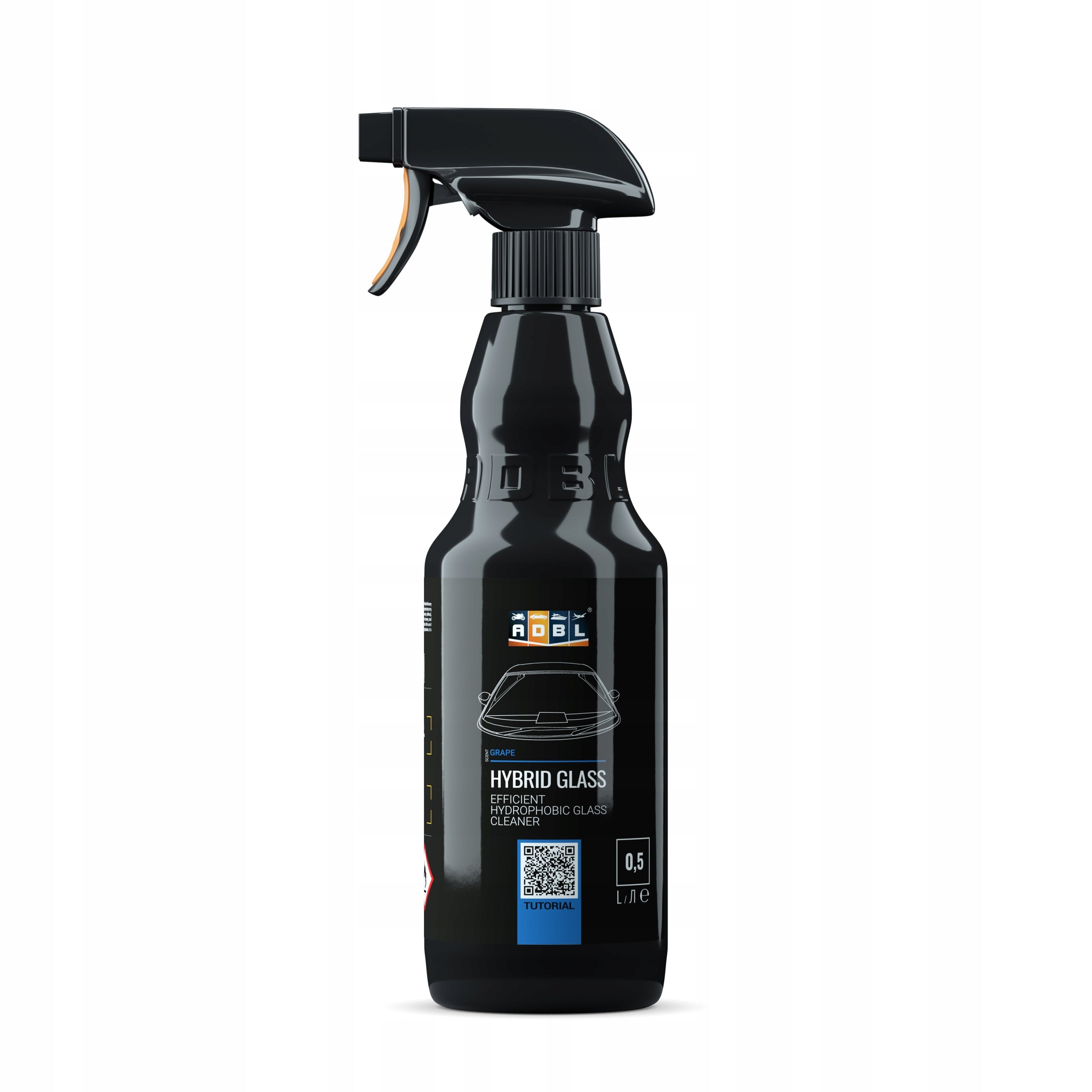 ADBL HYBRID GLASS WINDOW CLEANER 2IN1 0.5L