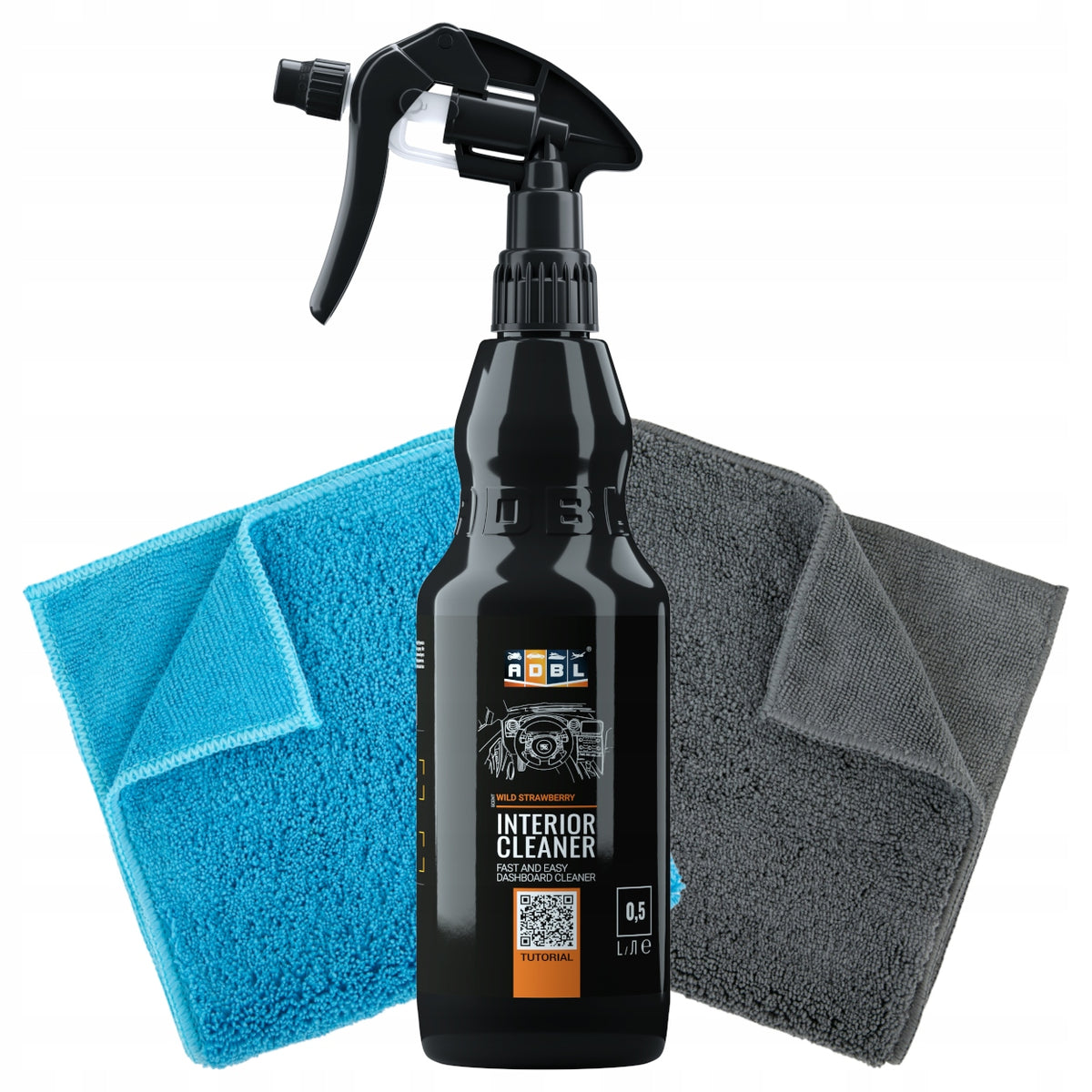 ADBL INTERIOR CLEANER 500ml PLASTIC COCKPIT INTERIOR CLEANING KIT