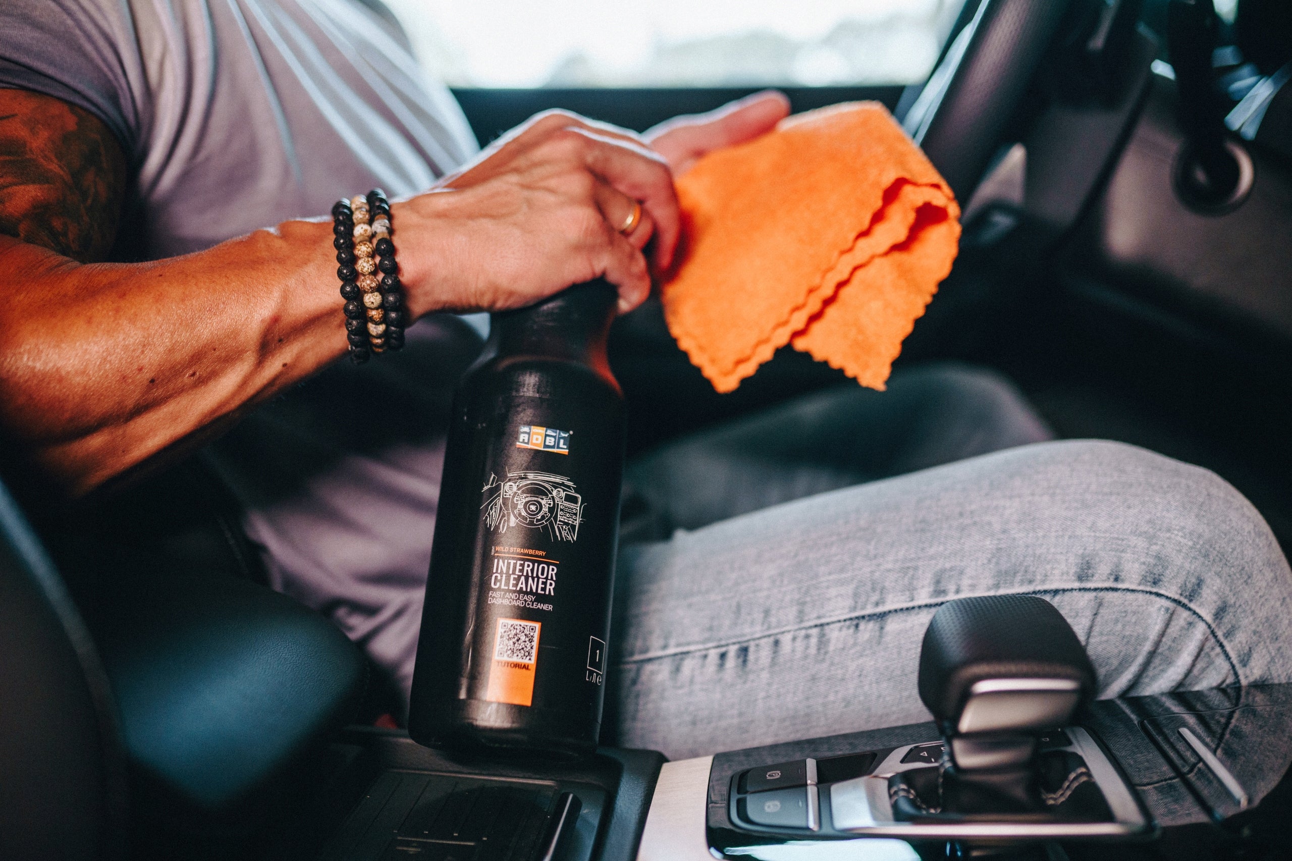ADBL Interior Cleaning and Protection Kit with Dressing Packaging status original