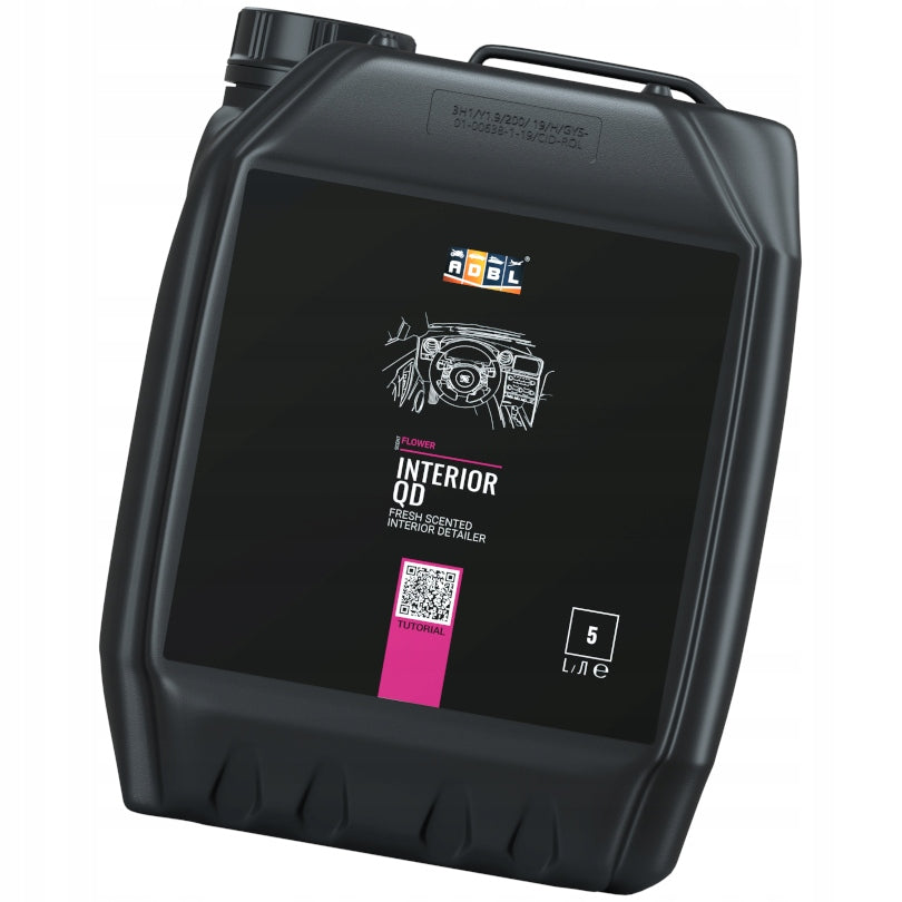 ADBL Interior QD 5L Quick Detailer For Car Interior Refreshes Removes Dust Dirt