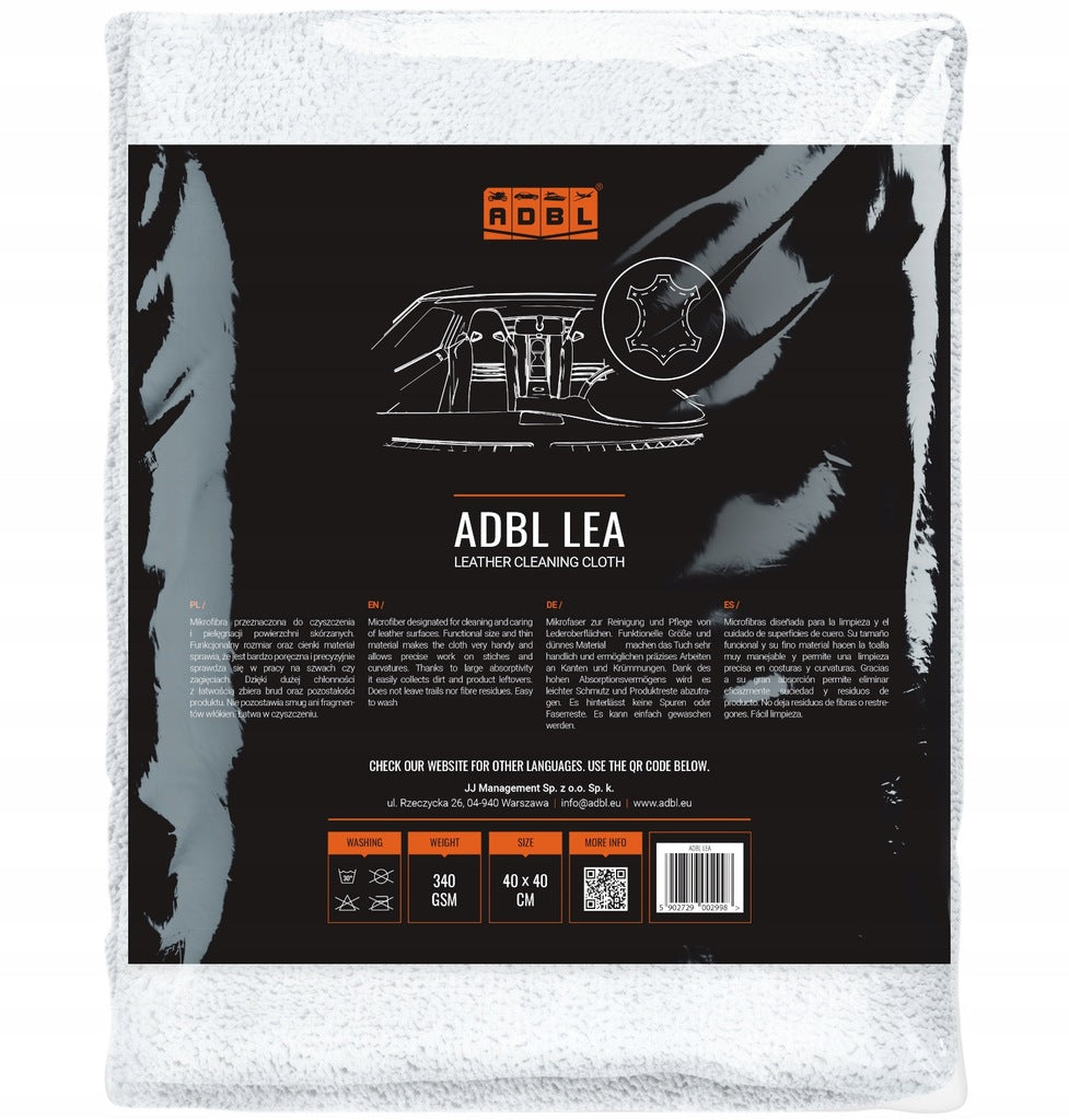 ADBL Lea Microfiber Skin Cleaning 40x40 cm Manufacturer code 7906-uniw