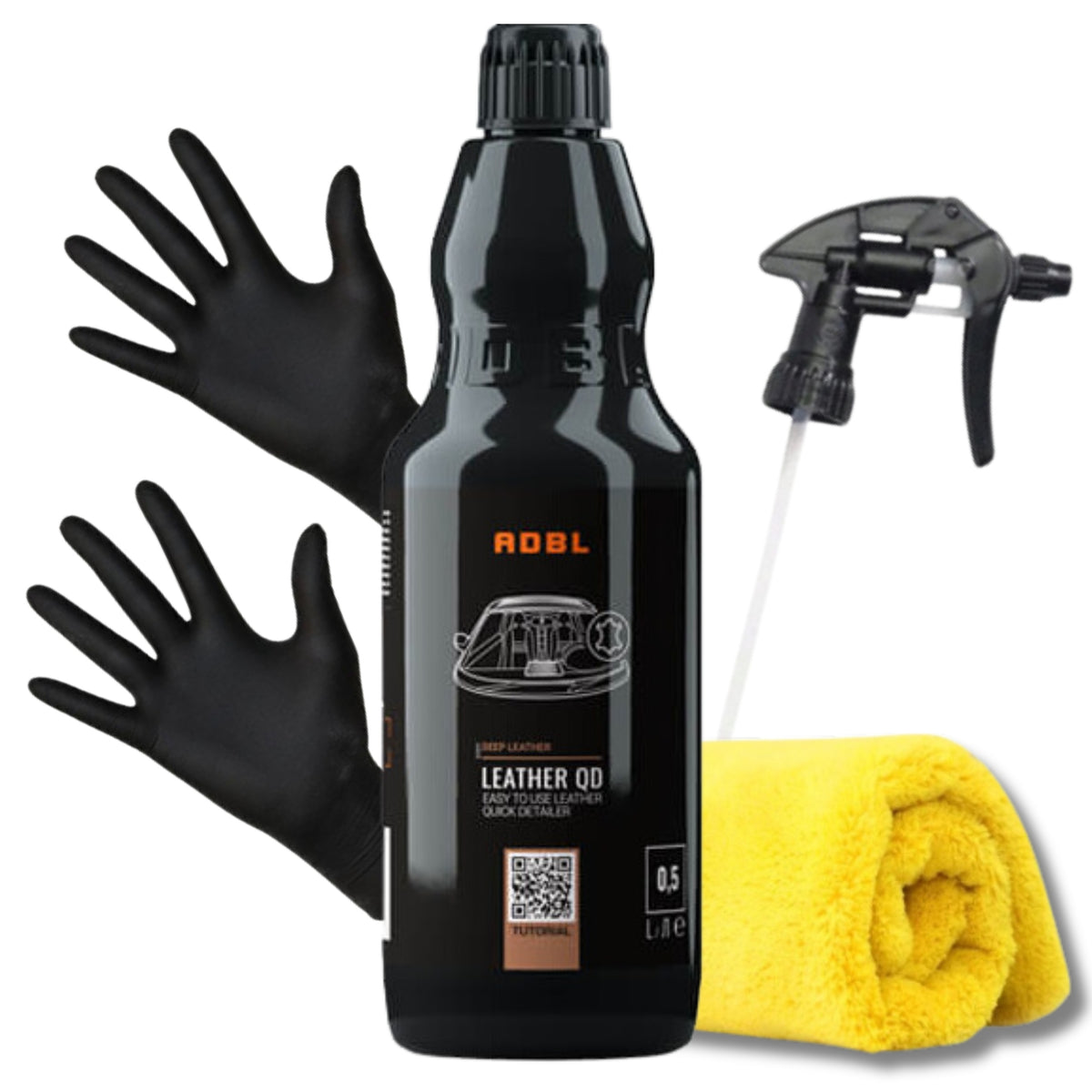 ADBL Leather QD 500ml cleans and protects the skin