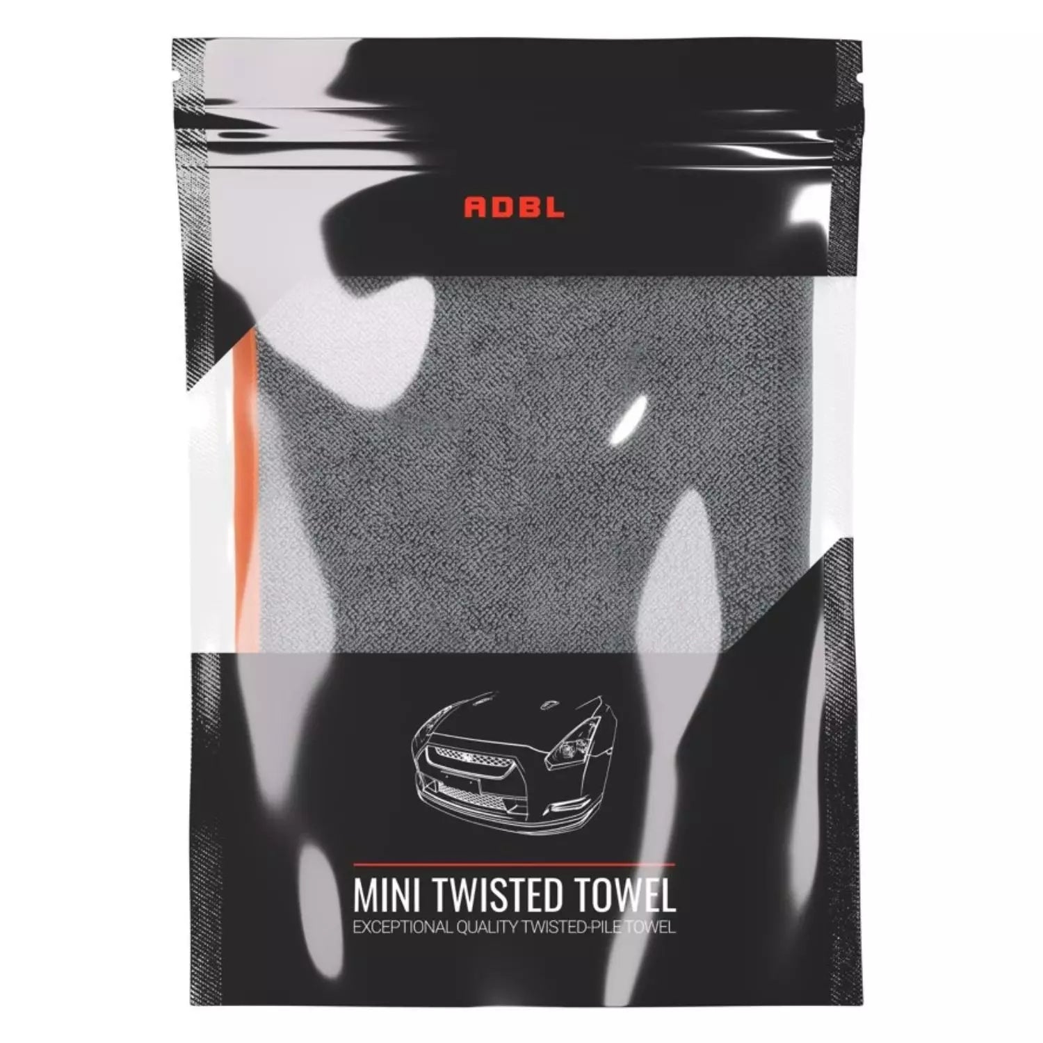 ADBL Mini Twisted Towel 620GSM 50x50cm towel for drying EAN (GTIN) 5902729009034