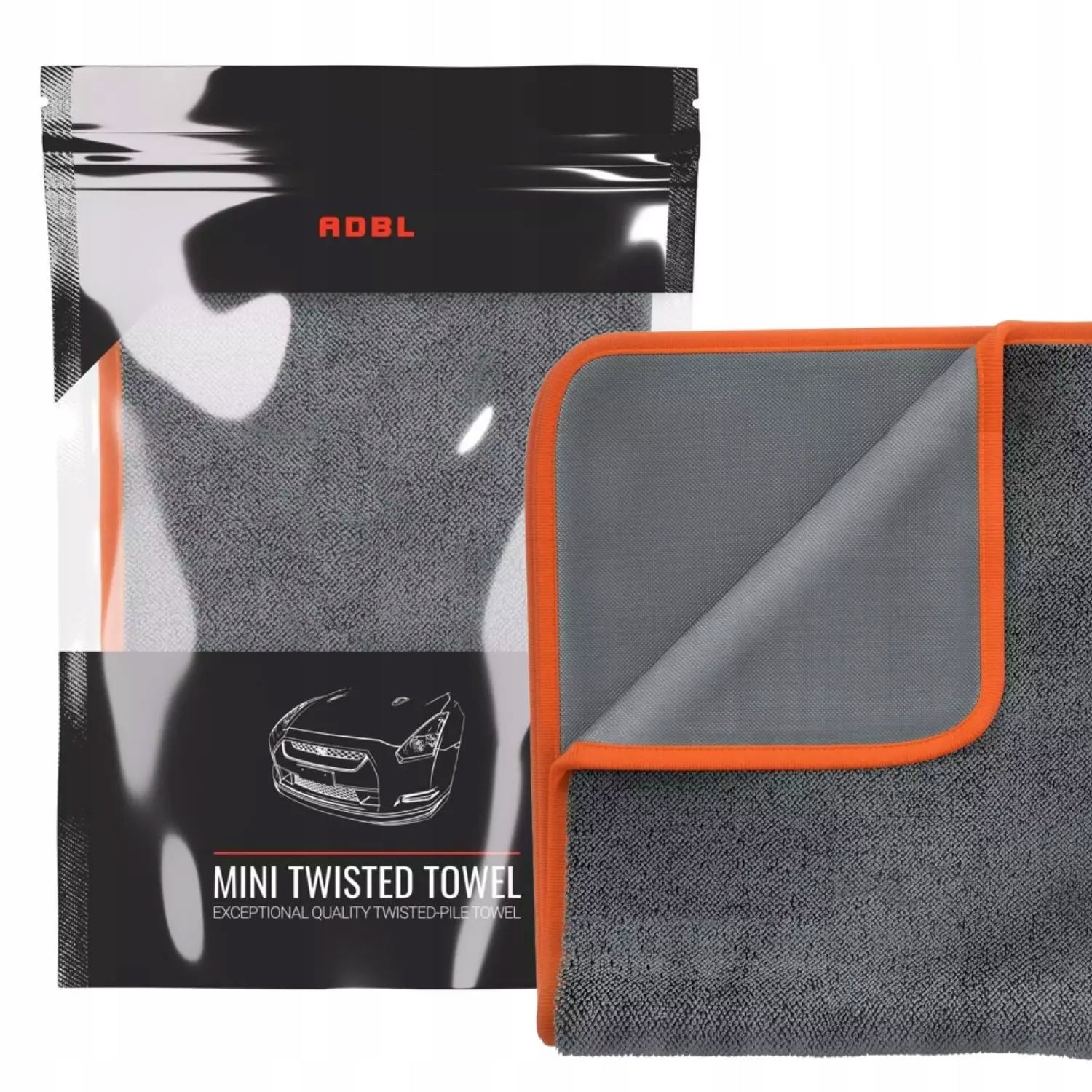 ADBL Mini Twisted Towel 620GSM 50x50cm towel for drying