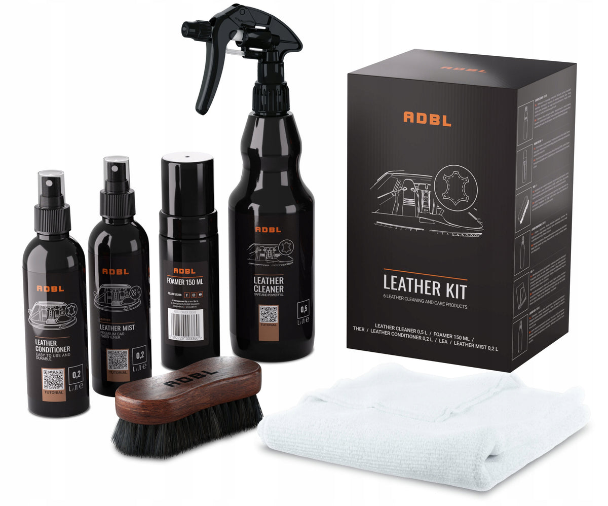 ADBL SET LEATHER KIT CAR SKIN CLEANER Manufacturer's catalog number ADB000317