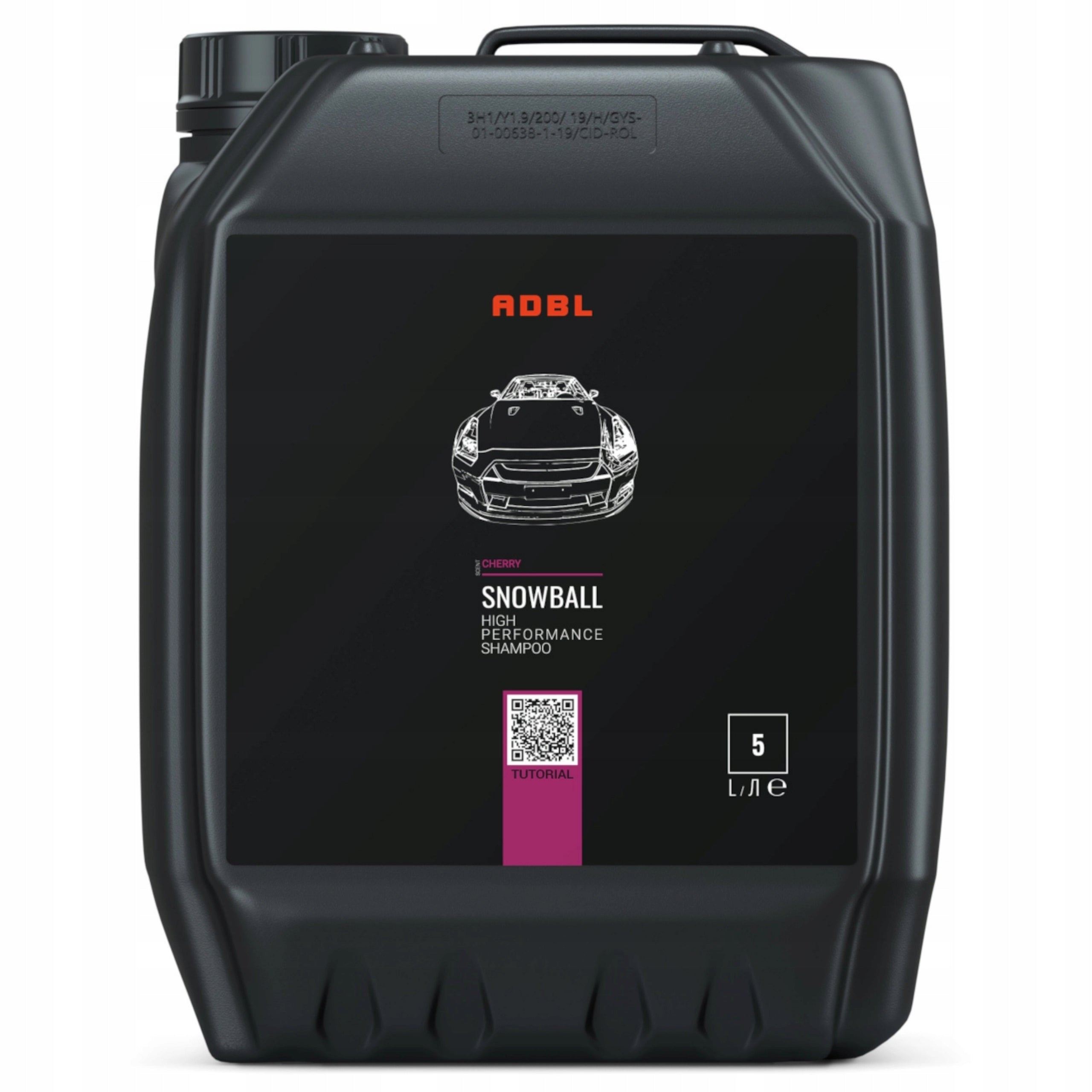 ADBL SNOWBALL 5L GENTLE SAFE CAR SHAMPOO WITH NEUTRAL pH