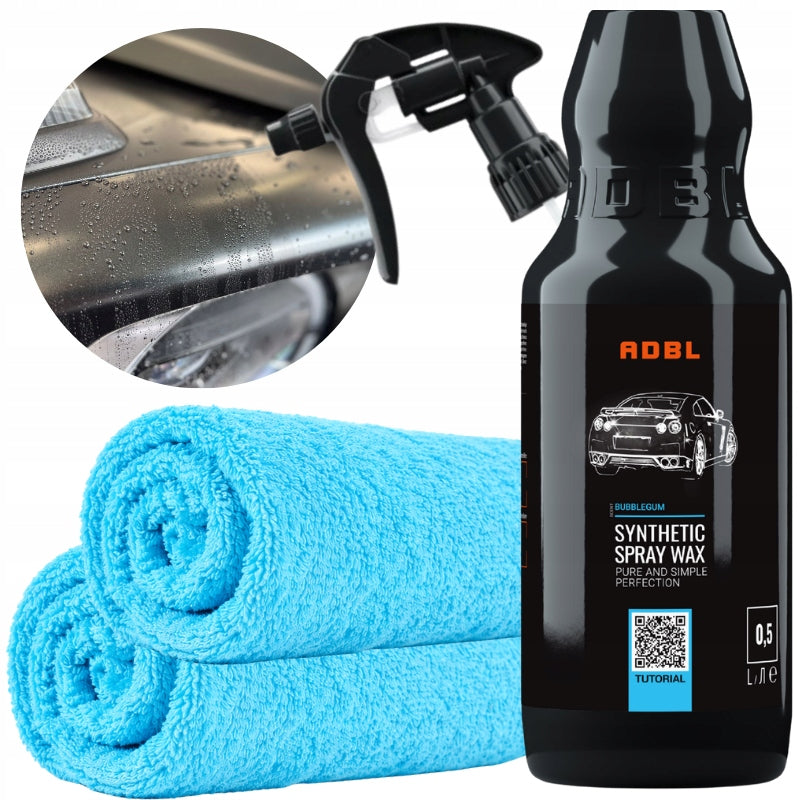 ADBL Synthetic Spray Wax SSW 500ml Wet Dry Synthetic Wax
