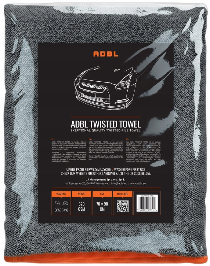 ADBL Twisted Towel Absorbent towel for drying