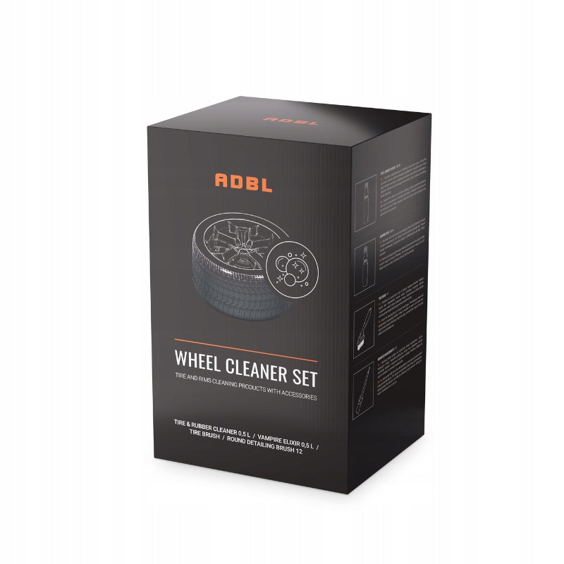 ADBL Wheel Cleaner Set for cleaning tires and rims Packaging capacity 500 ml