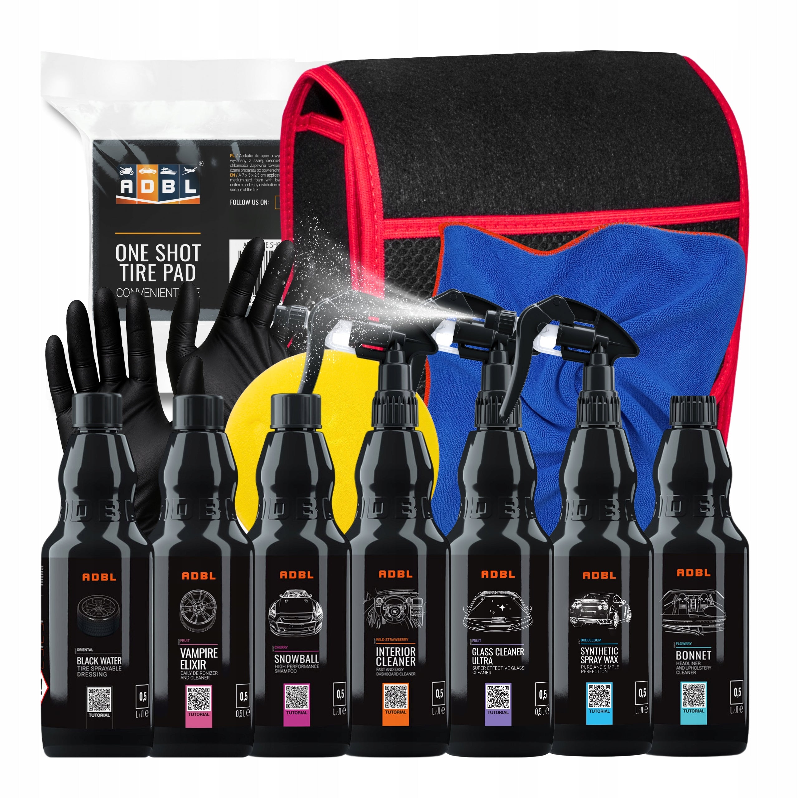 ADBL XXL set for detailing gift car cosmetics varnish interior