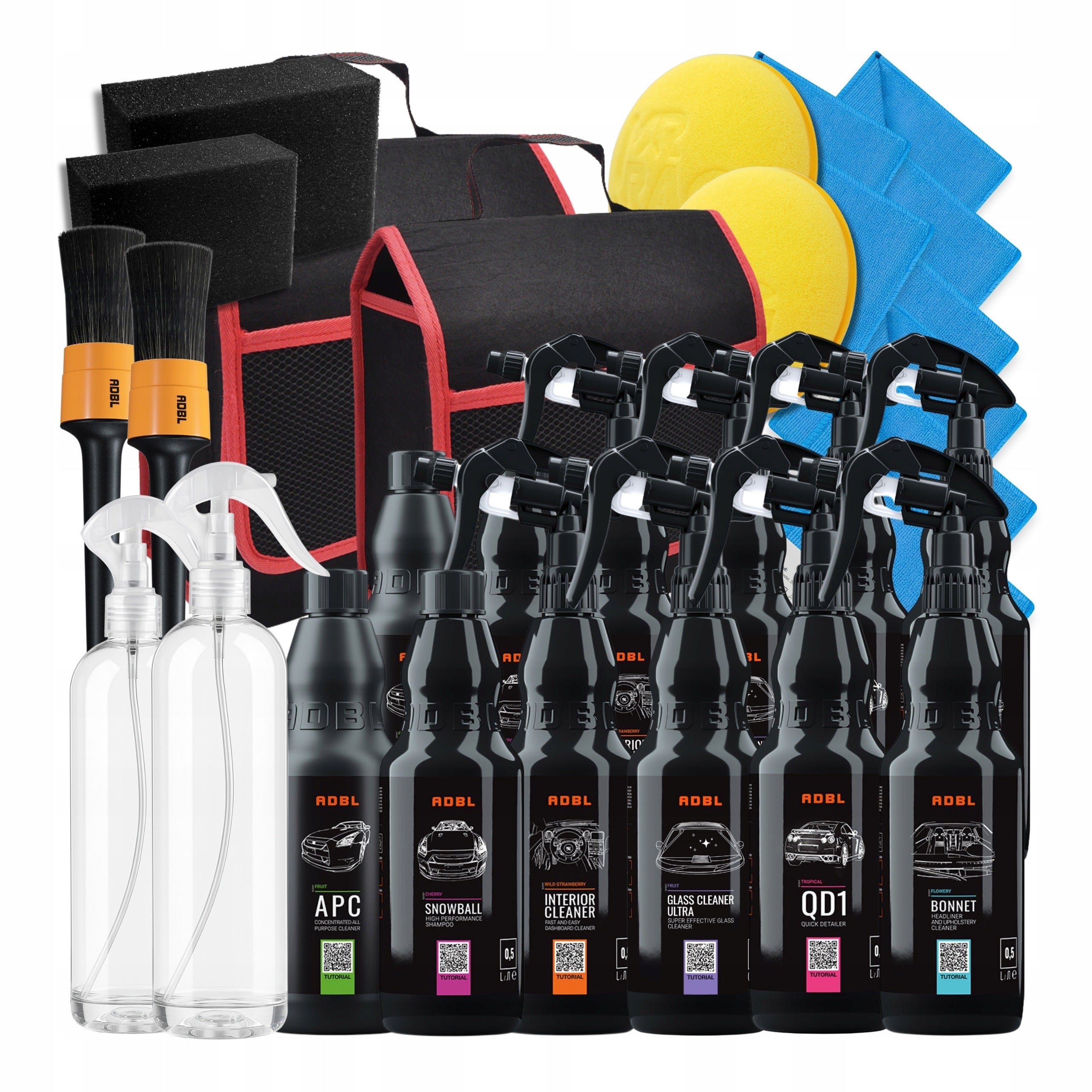 ADBL set XXL set of car cosmetics for two cars detailing
