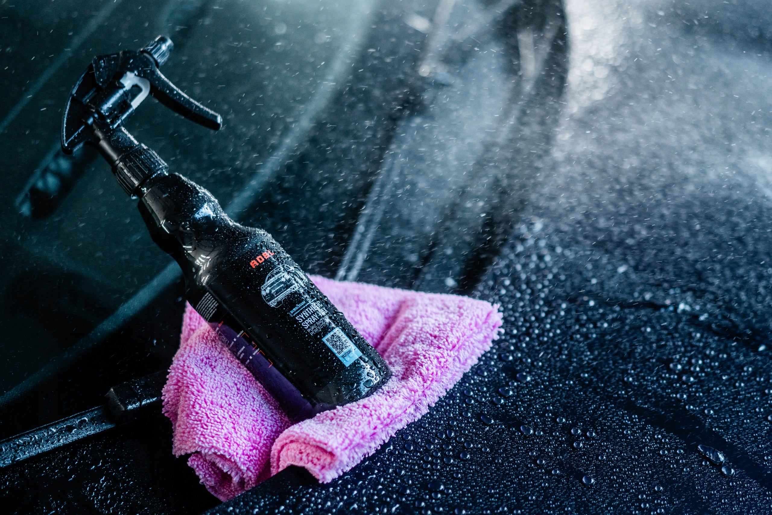 ADBL set for detailing the entire car glass interior rims and varnish 5x 500ml Packaging status original