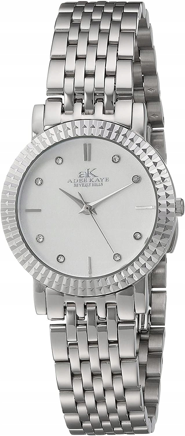 ADEE women's watch KAYE AK4801-L/SV silver rhinestones