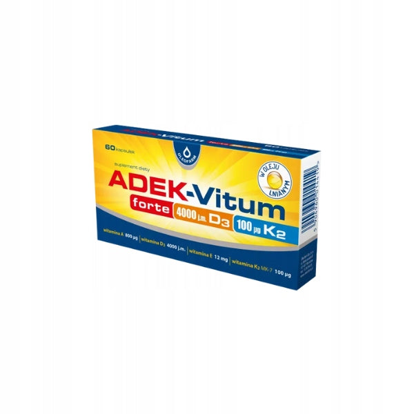 ADEK-Vitum Forte, immunity for seniors, 60 capsules