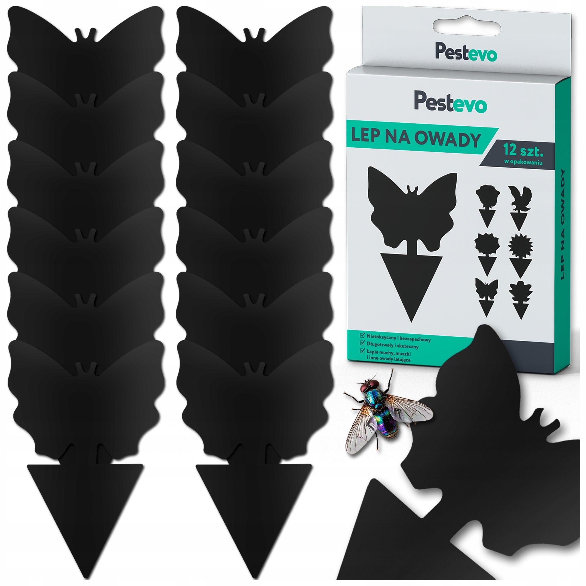 ADHESIVE FOR EARTHWORMS APHIDS ANTS BOW TIES FRUIT INSECTS TRAPAX12
