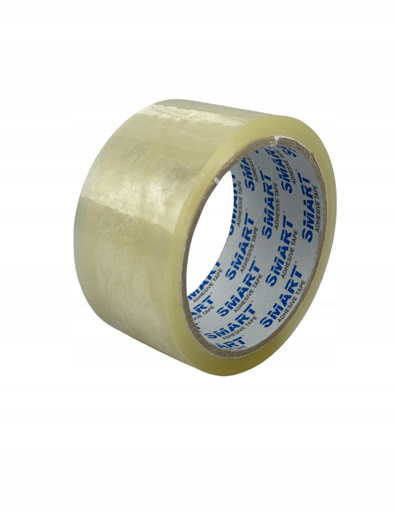 ADHESIVE PACKING TAPE SMART ACRYLIC 48/60y COLOURLESS TRANSPARENT 6pcs Width 4.8 mm