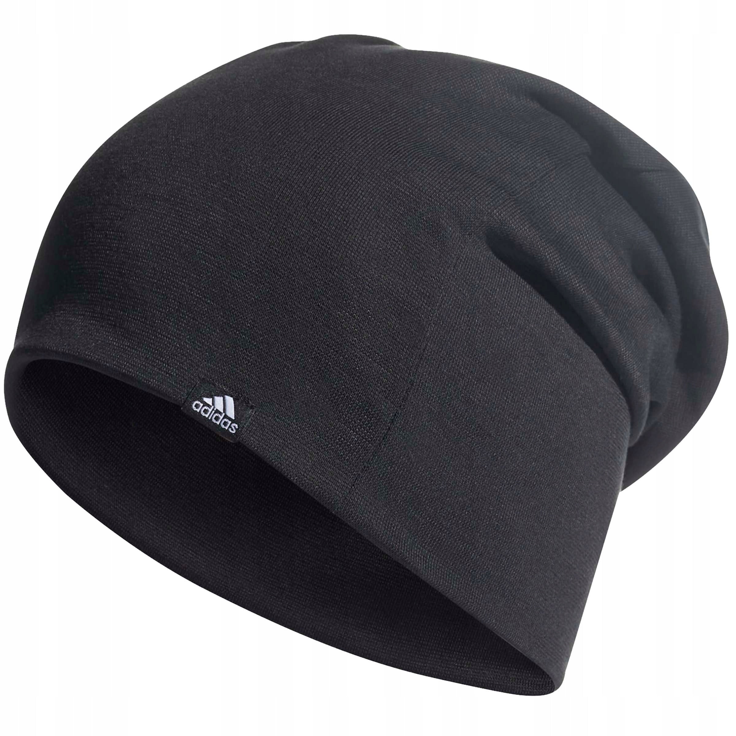 Mütze für Herren Adidas Long Beanie, schwarz 