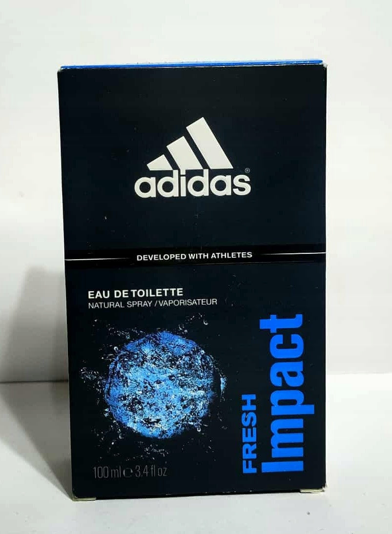 ADIDAS FRESH IMPACT 100ML EDT EAU DE TOILETTE DESCRIPTION!! MEGA UNIQUE Manufacturer code 132528