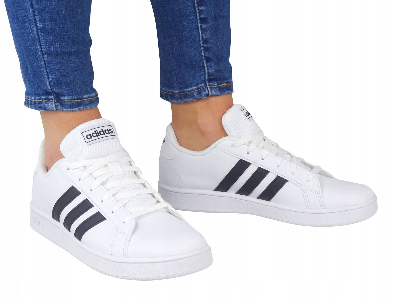 Adidas Schuhe für Teenager Grand Court K Weiß 
