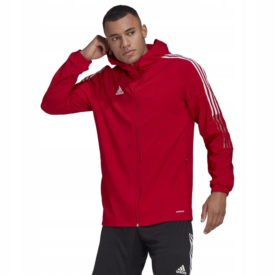 Jacke Adidas Tiro 21, rot 