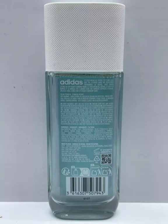 ADIDAS MOVES BODY FRAGRANCE WITH DEODORIZING EFFECT 75 ML Packaging status original