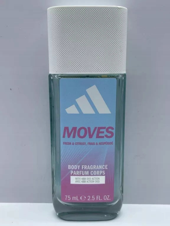 ADIDAS MOVES BODY FRAGRANCE WITH DEODORIZING EFFECT 75 ML