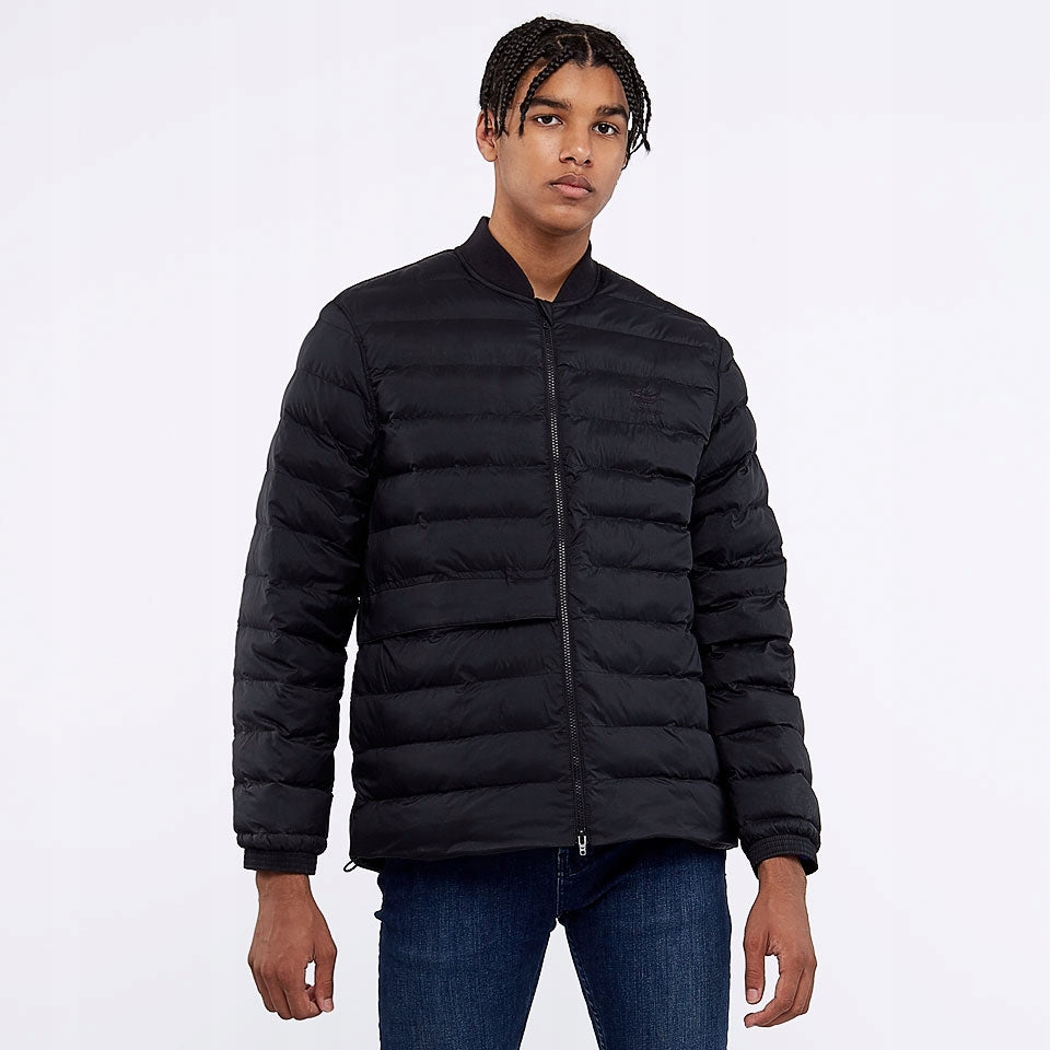 Jacke für Herren Adidas Originals SST M DH5016, schwarz 