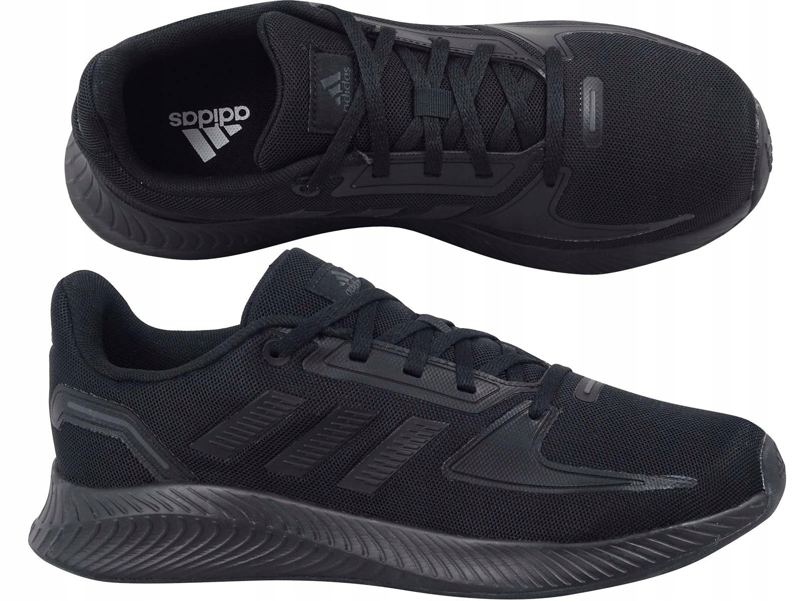 Sportschuhe für Jungen Adidas Runfalcon 2.0 Jr FY9494, schwarz 