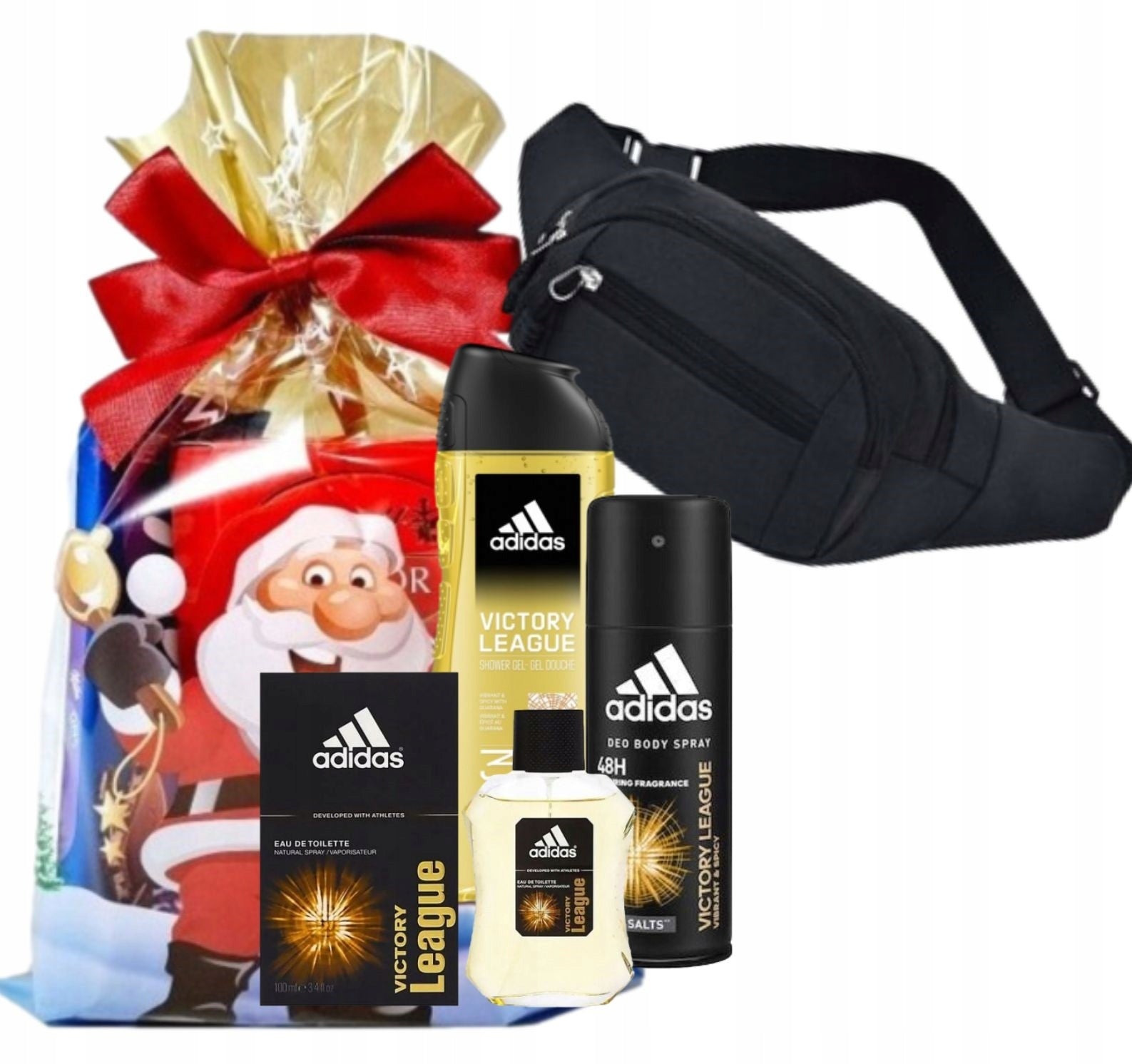 ADIDAS SET GEL DEO WATER KIDNEY gift VICTORY LEAGUE for Dad Husband