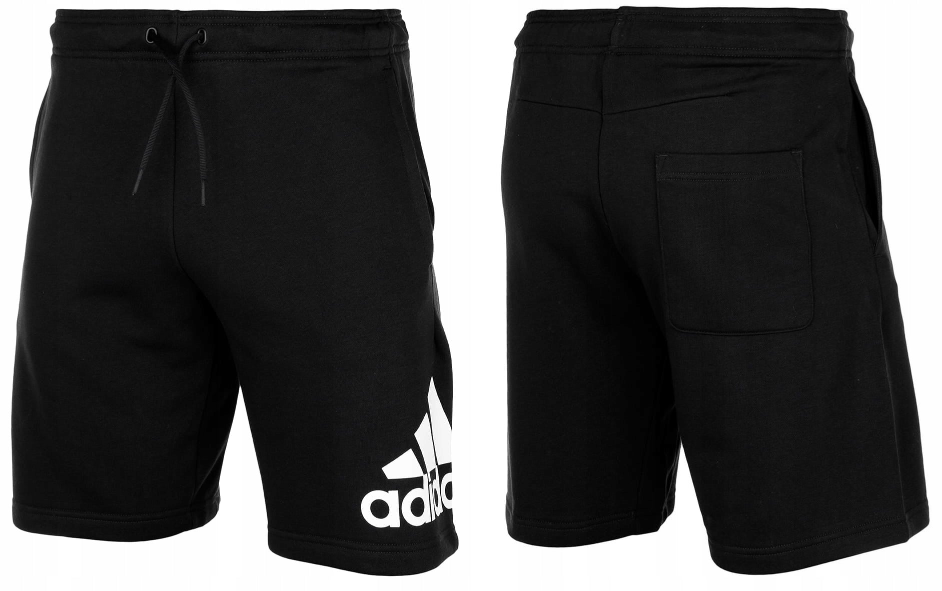 Sportshorts für Herren Adidas MH Bos FT Short, schwarz 